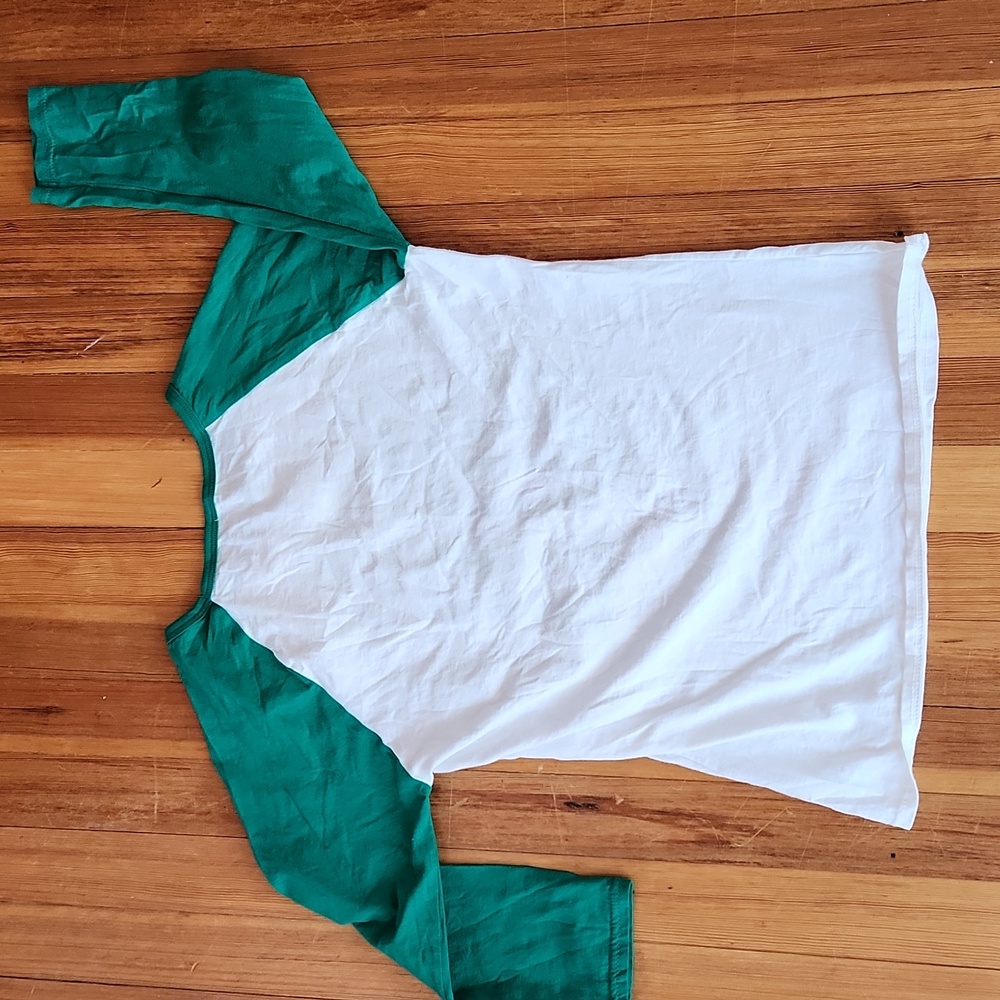 Freeze Green and White Lucky 01 Tee - Picture 2 of 3